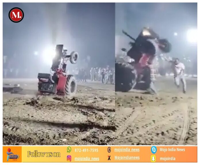 A tragic death man crushed to death while performing tractor stunt in punjabs gurdaspur