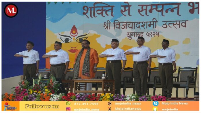 RSS Holds Annual Vijayadashmi Utsav In Nagpur