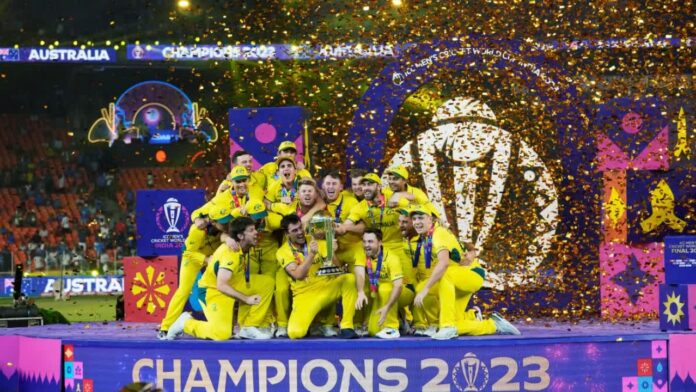 Australia Won the World Cup for 6th time in Cricket World Cup Final