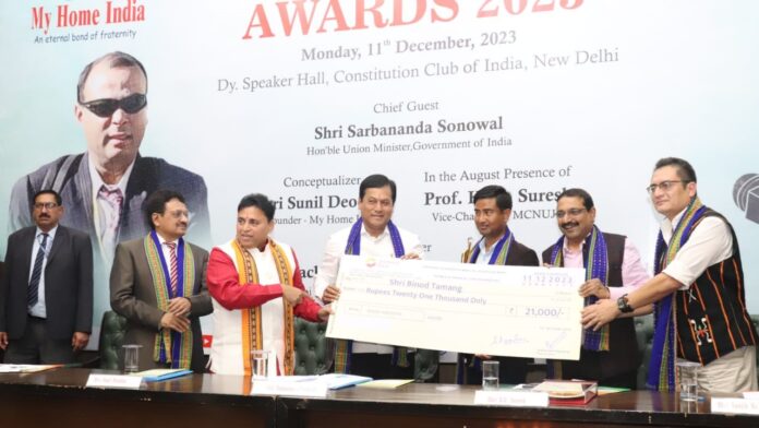 Kalyan Barua Memorial Award, 2023 were presented by Union Minister Sarbananda Sonowal in New Delhi