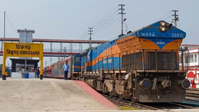 Kamrup Express Engine and Coach Detach in Assam’s Dibrugarh District