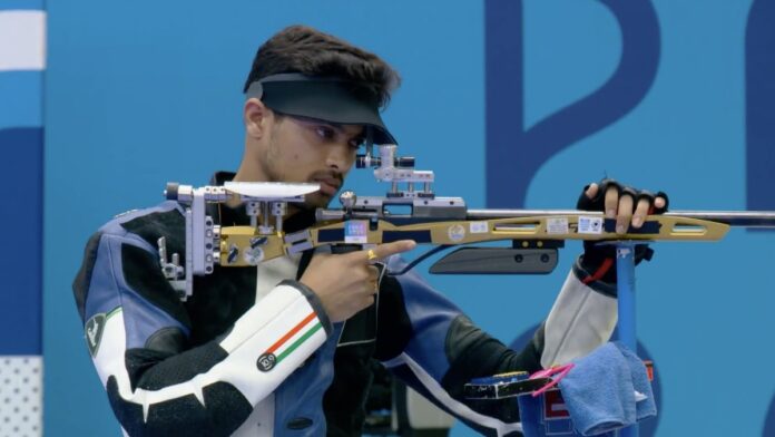 Swapnil Kusale Wins Bronze in Men's 50m Rifle 3P at Paris Olympics